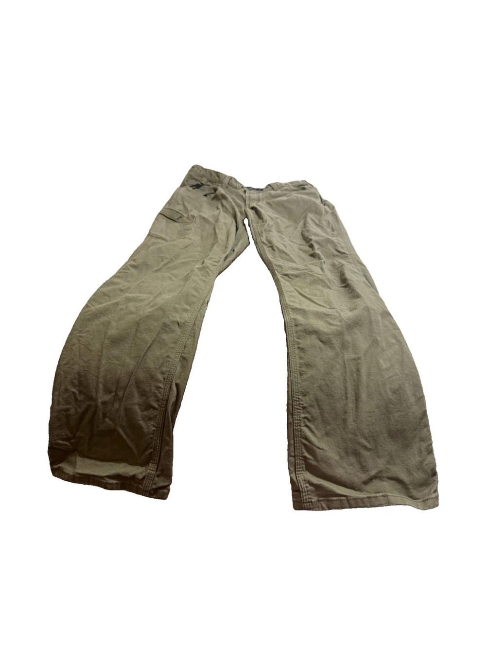 Ariat Rebar Mens Brown Canvas Workwear Pants M4 Relaxed Straight 36x34